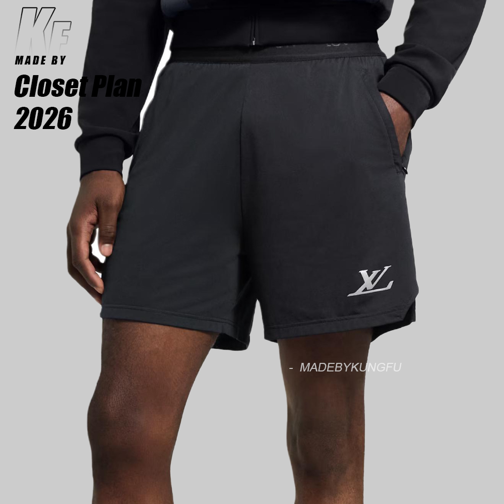 1V Quick-dry tech with linine shorts