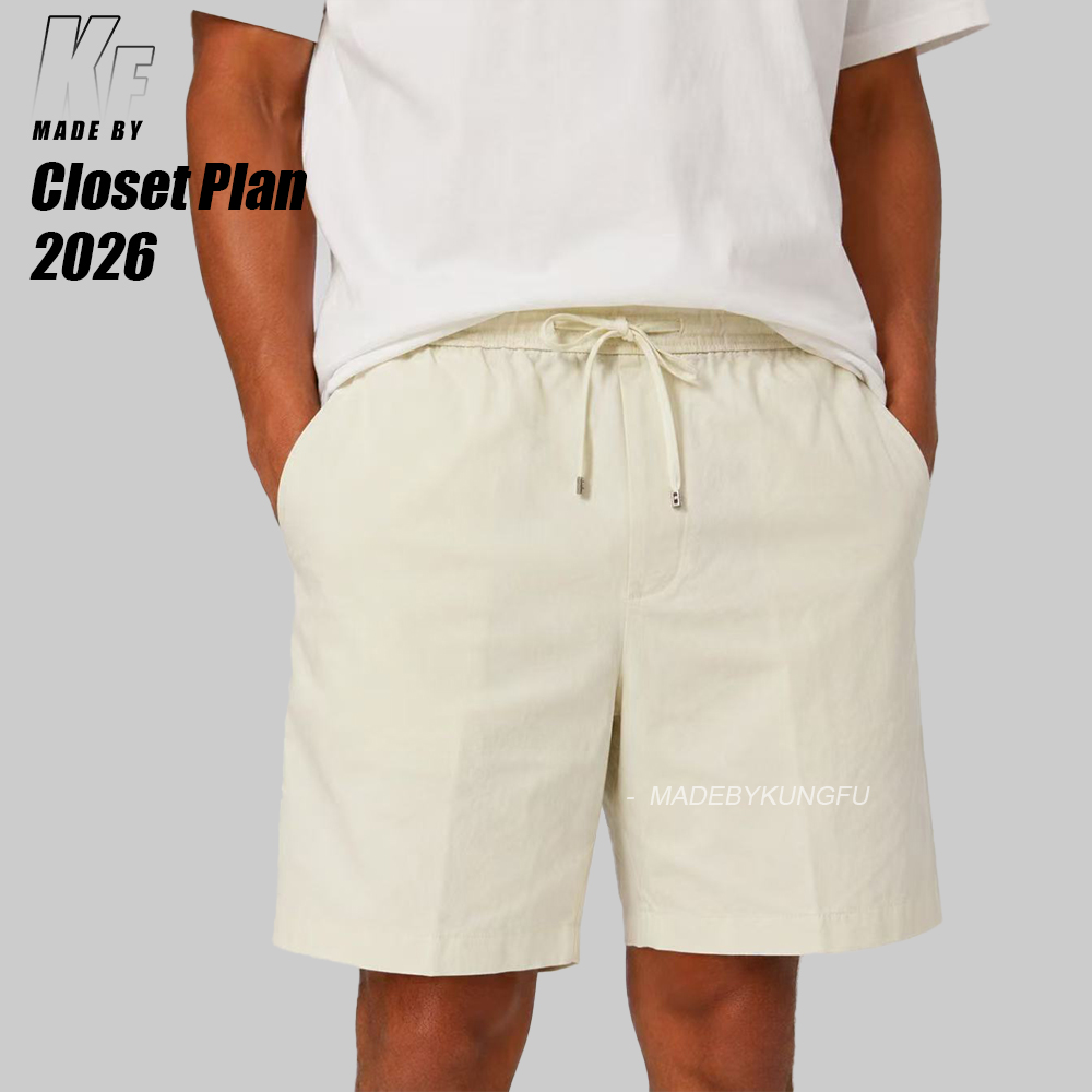 LOE Embroidered Lyocell Shorts