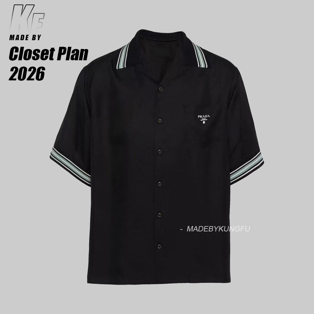 PRA 100% silk cuba shirt