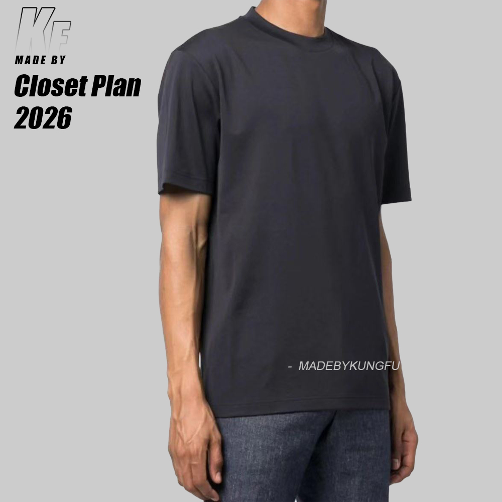 LP navy cotton tee