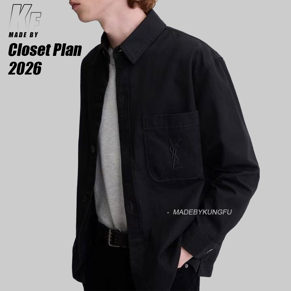 YSL denim shirt