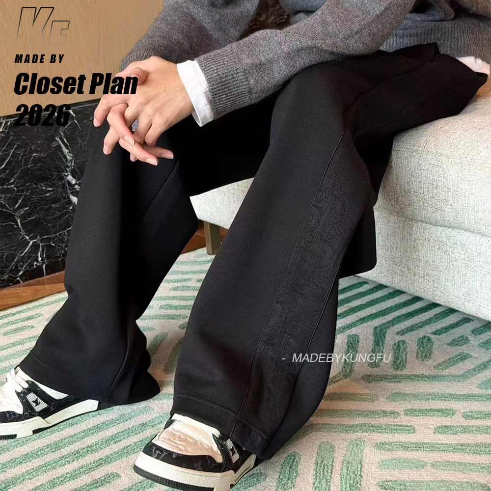 D1or Oblique jacquard webbing pants