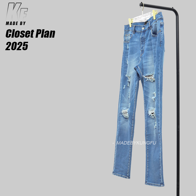 AMIRI牛仔裤 蓝色