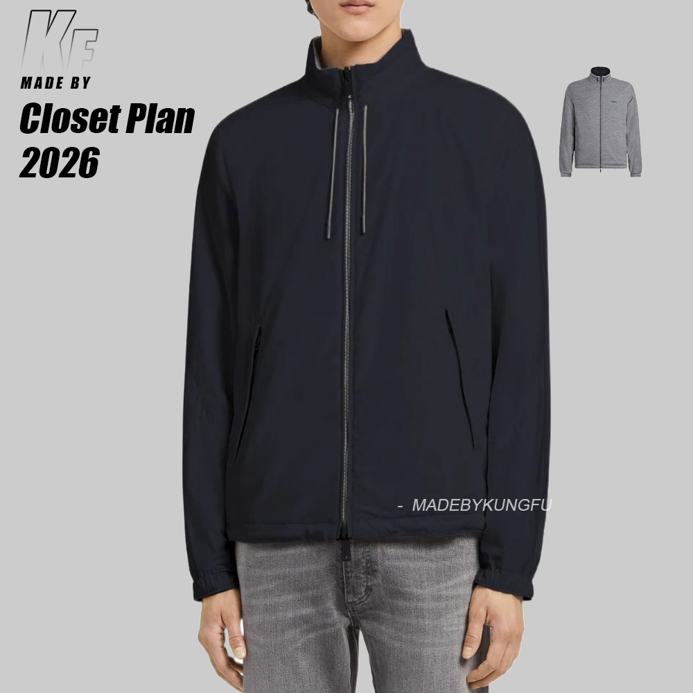 ZEGNA Double-sided wear (grey side is cashmere blend