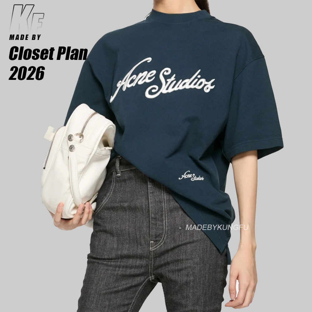 ACNE 3D Embroidery tee