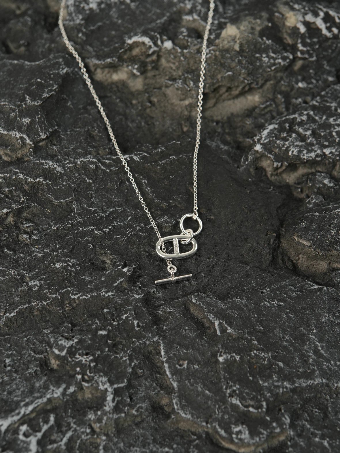 Item ID 8388 “ Valentine's Day only ”Chained-Ancre-“925 silver ” Fashionable Pig No