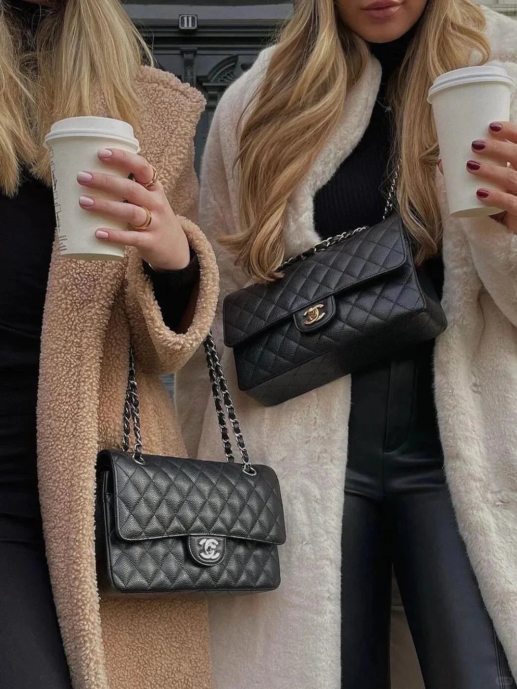 Item ID 8455 Chane1- Fragrant grandma -Classic-Flap-CF- medium size - Classic diamo