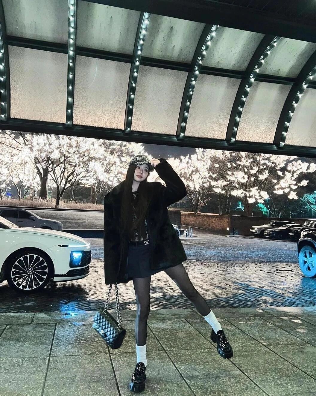 Item ID 8455 Chane1- Fragrant grandma -Classic-Flap-CF- medium size - Classic diamo