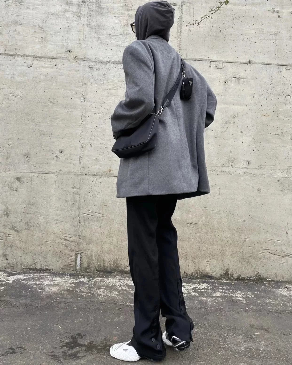 Item ID 8503 Original WG Steel Model Prada - Three in One Shoulder Bag Re Nylon Rec