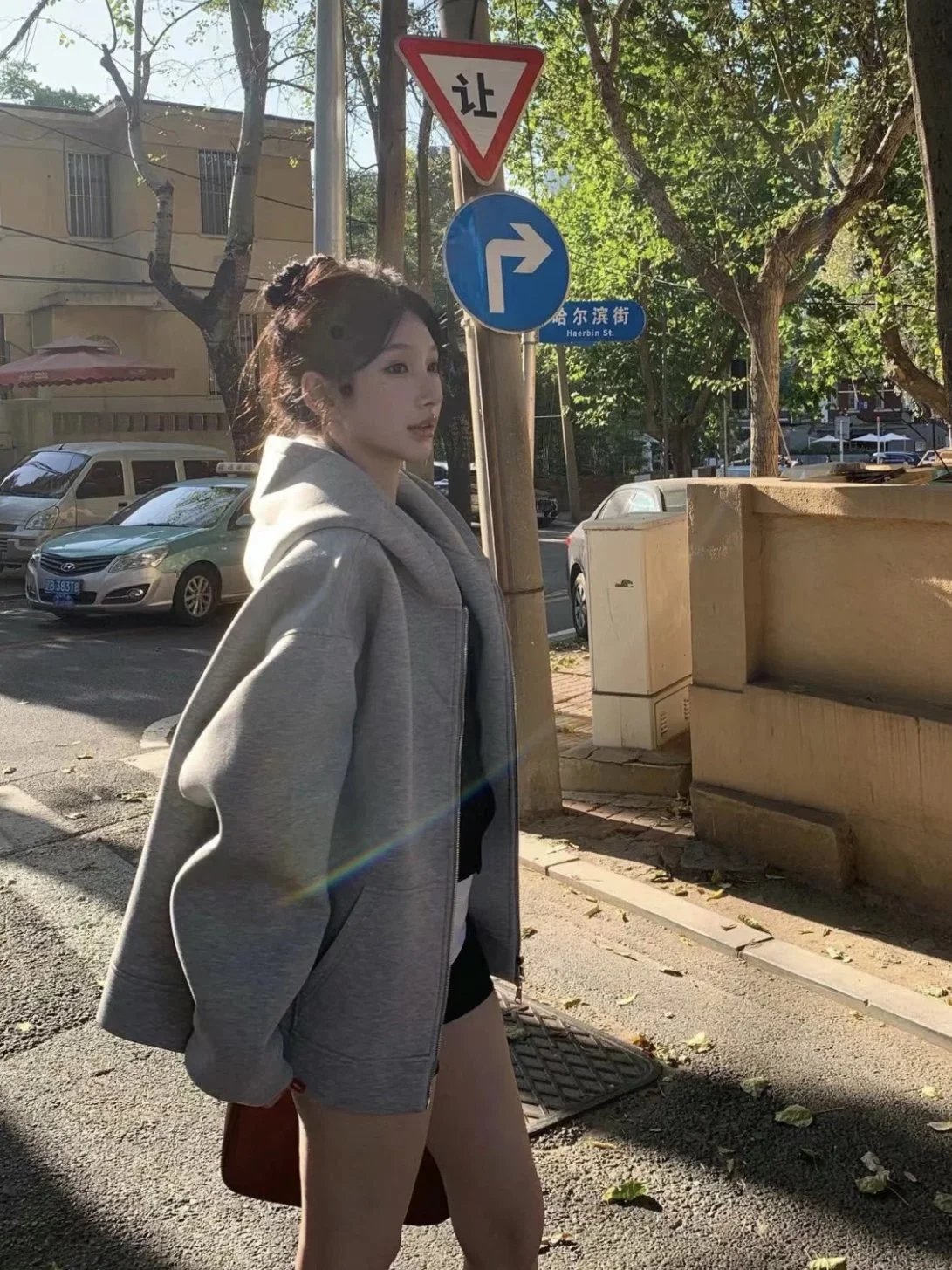 Item ID 8042 Miu Miu -2023ss-760g Heavy Weight Fabric - Double sided Stacked Zipper