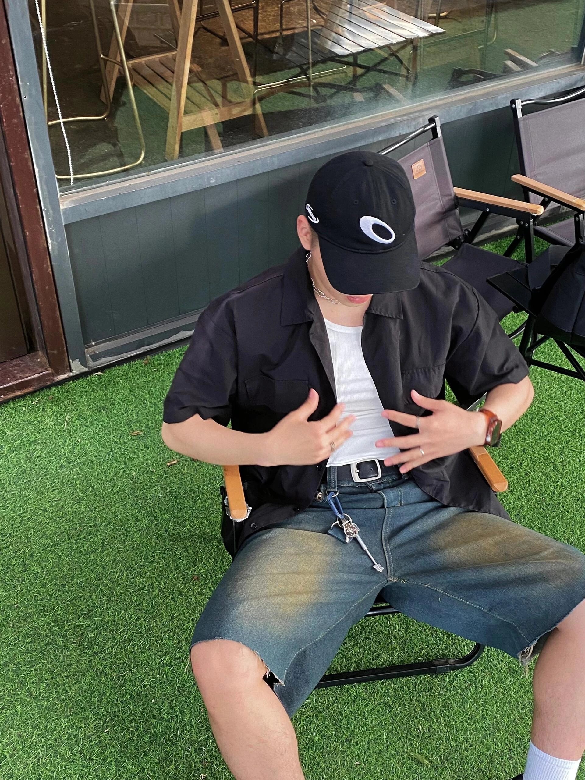 Item ID 8215 Botteg@-Veneta-BV-2022ss- Wool blend - workwear short sleeved shirt -