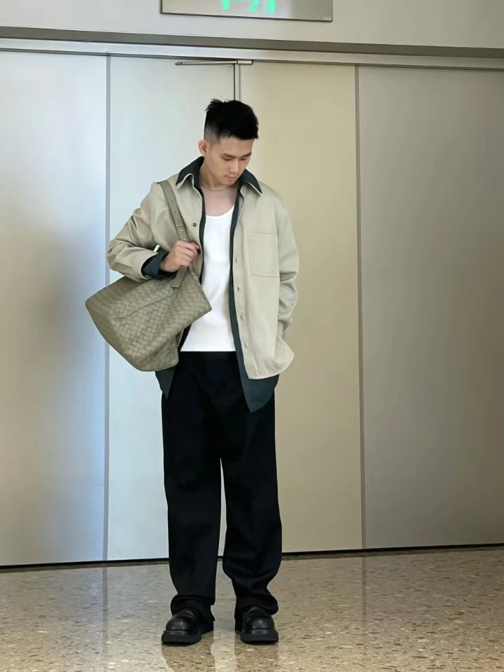 Item ID 8216 Botteg@-Veneta-Bv-2023ss- Really two double layer shirt jackets （ Silk