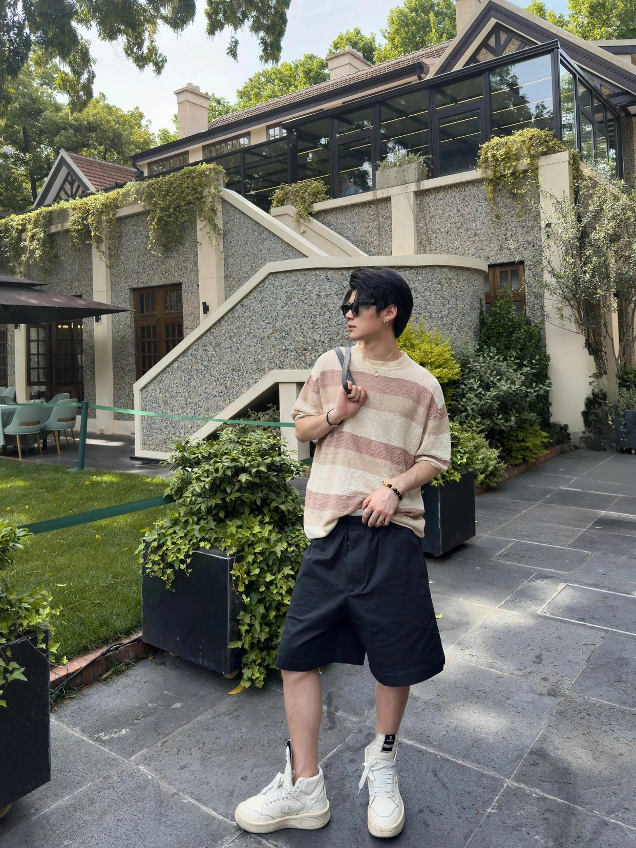 Item ID 8232 Botteg@-Venet@-BV-2024ss- double waist shorts - Spliced ​​fake two pie