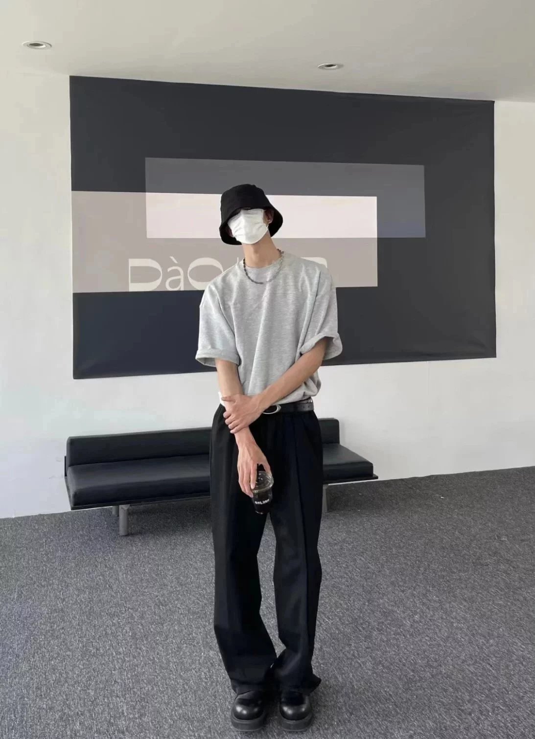 Item ID 8354 Maison-Margiela-2023ss- margiela drawstring trousers -100% wool fabric
