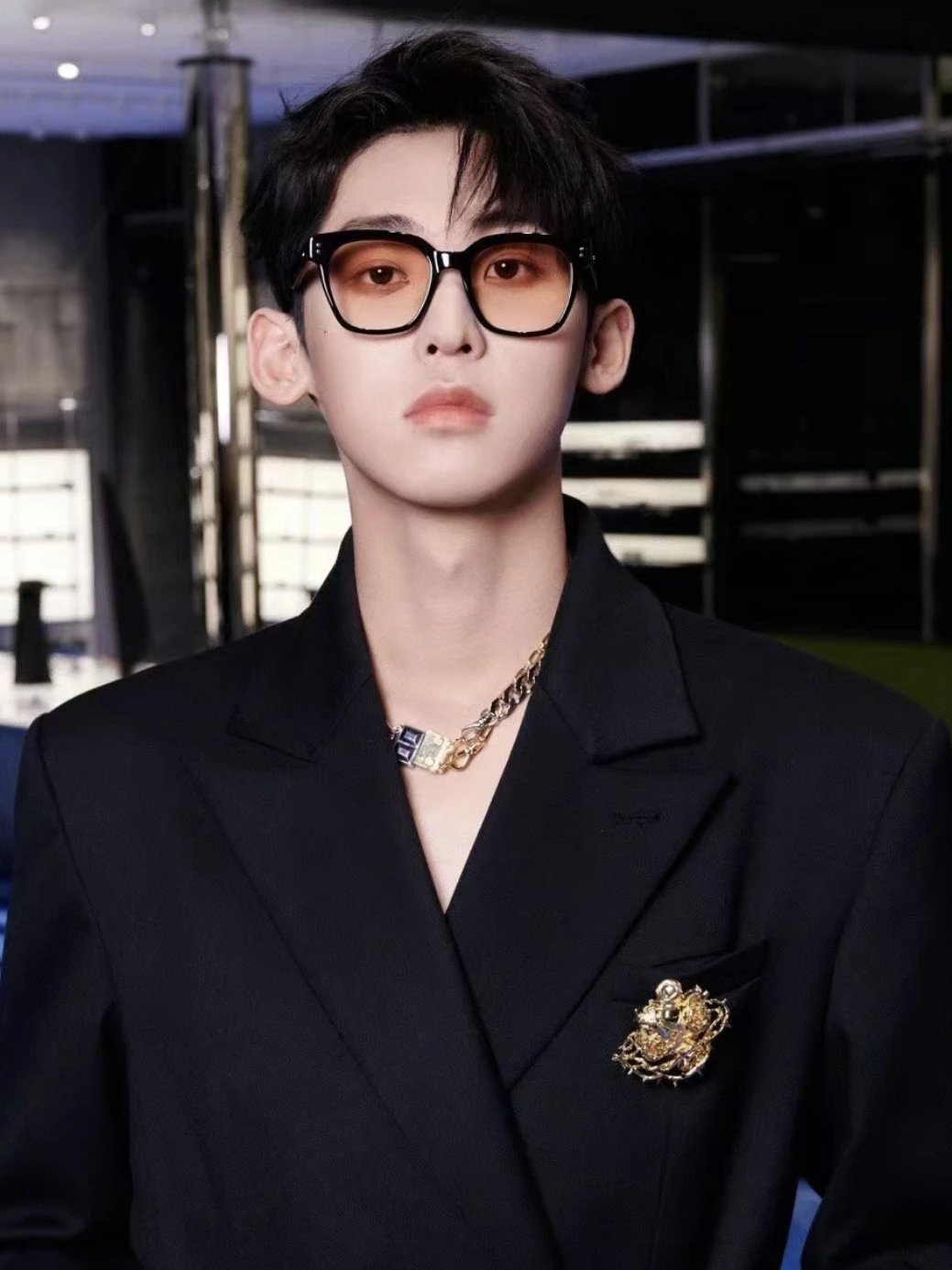 Item ID 8408 Gent1e-M0nster-GM-2024ss-UNAC_N- gradient sunglasses - sunset color -