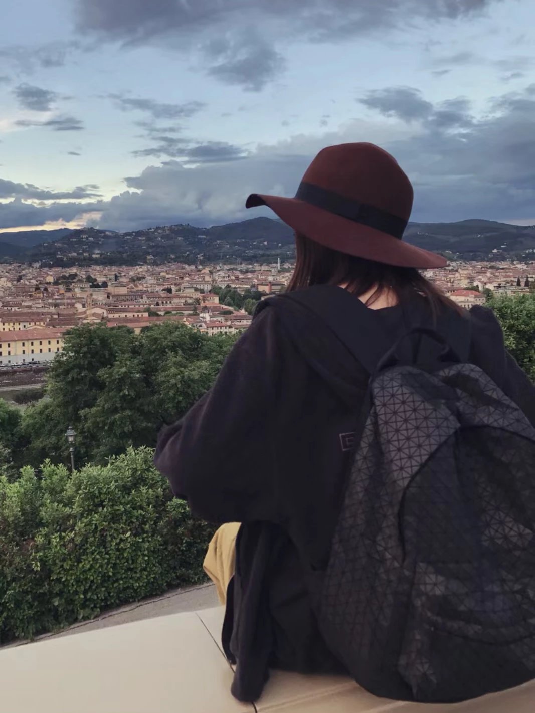 Item ID 8491 Issey-miy@ke- Issey Miyake -DayPack- Matte Diamond Diamond Backpack -