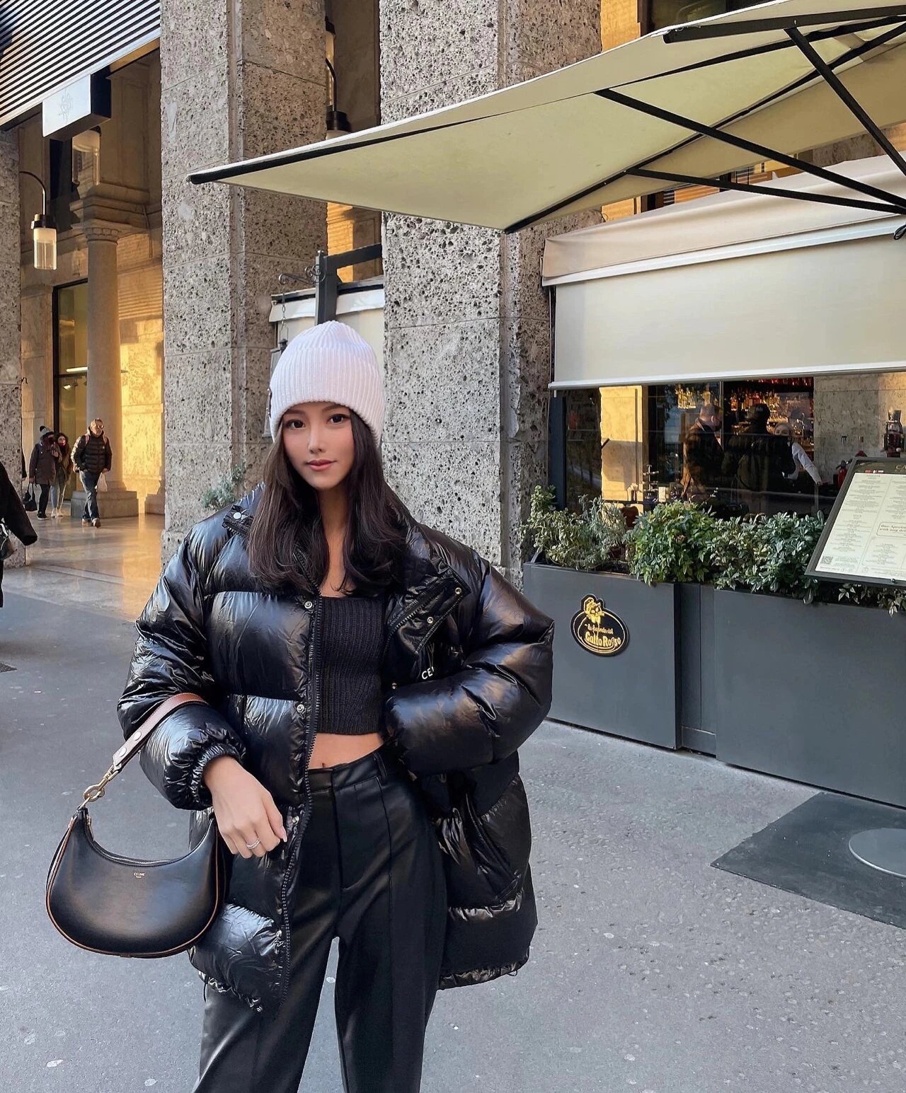 Item ID 8108 Ce1ine-2021ss-Classic - Breadcoat - Bright Down Jacket -90 Velvet - Sh