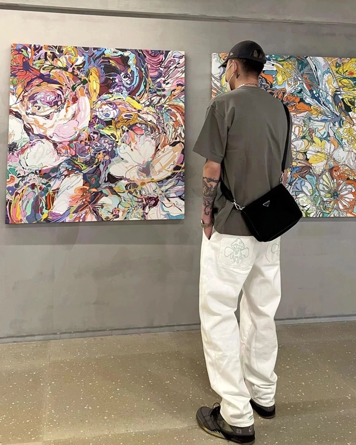 Item ID 8503 Original WG Steel Model Prada - Three in One Shoulder Bag Re Nylon Rec