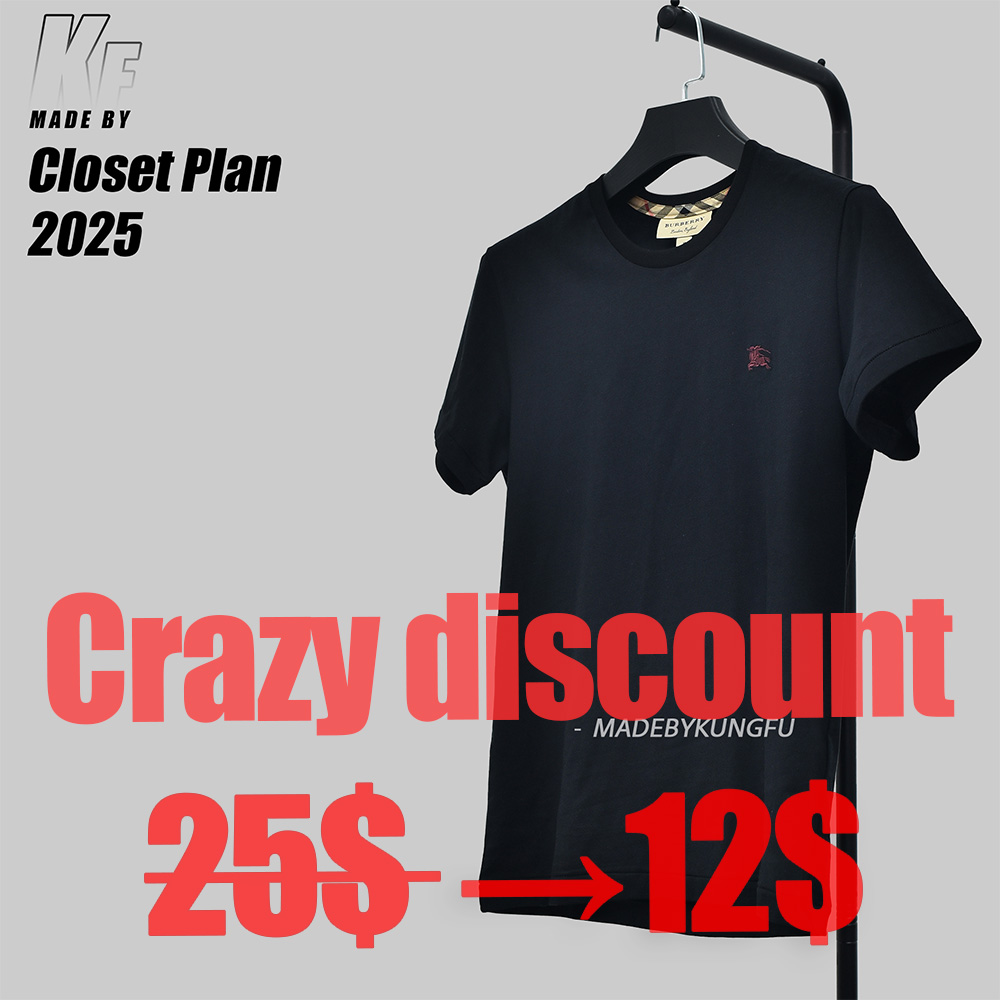 BBR战马logo短袖 黑