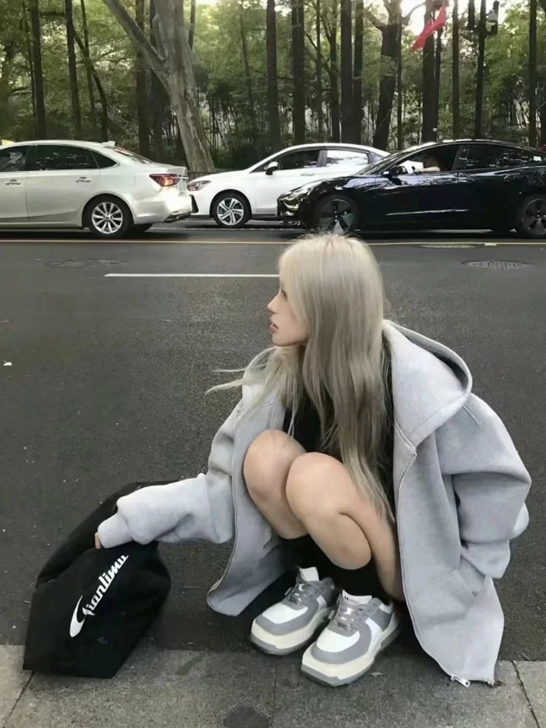 Item ID 8042 Miu Miu -2023ss-760g Heavy Weight Fabric - Double sided Stacked Zipper