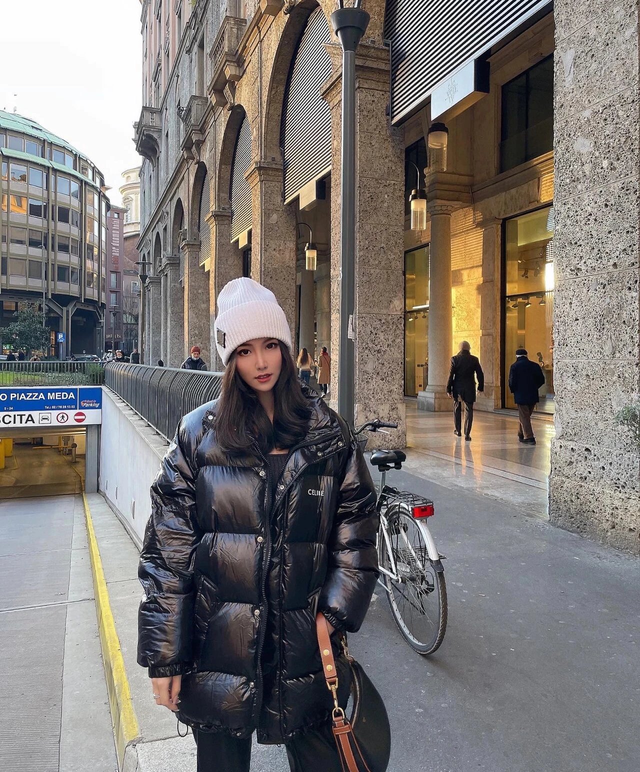 Item ID 8108 Ce1ine-2021ss-Classic - Breadcoat - Bright Down Jacket -90 Velvet - Sh