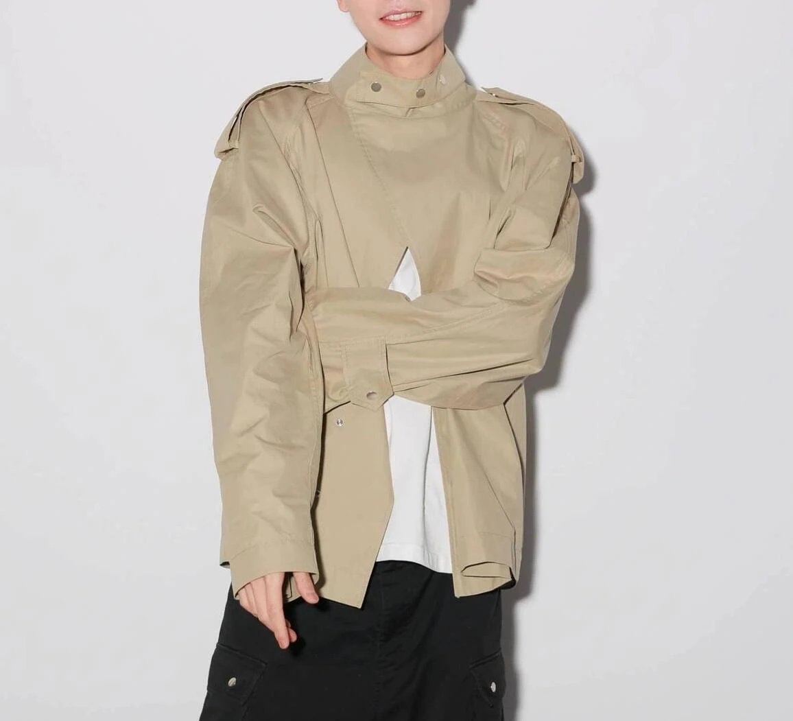 Item ID 8021 Burberr- Burberry -2024ss- custom made 80 Oversized windbreaker cloth