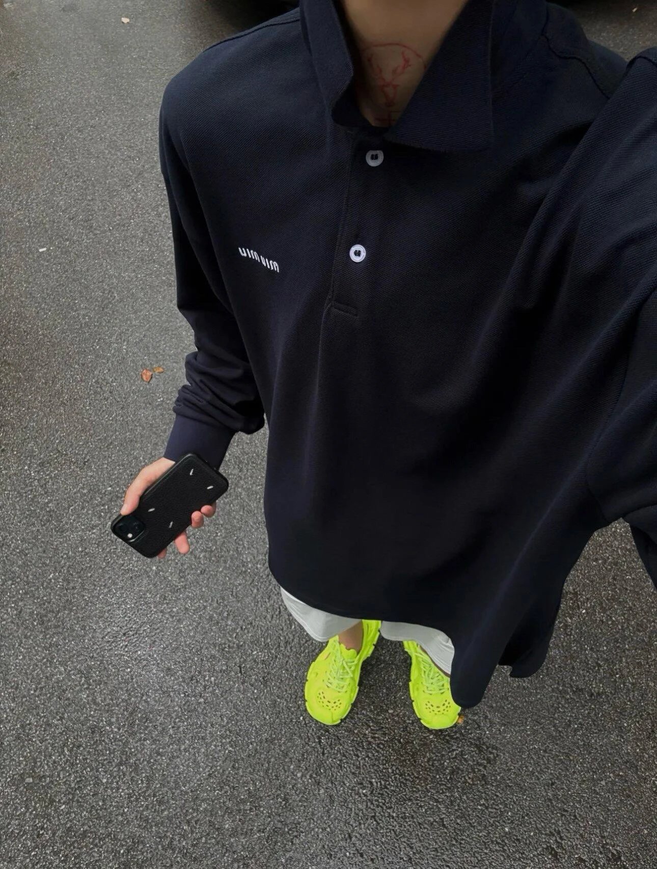 Item ID 8187 M1uM1u- Miu Miu -2024ss- chest embroidery polo shirt - Letter embroide