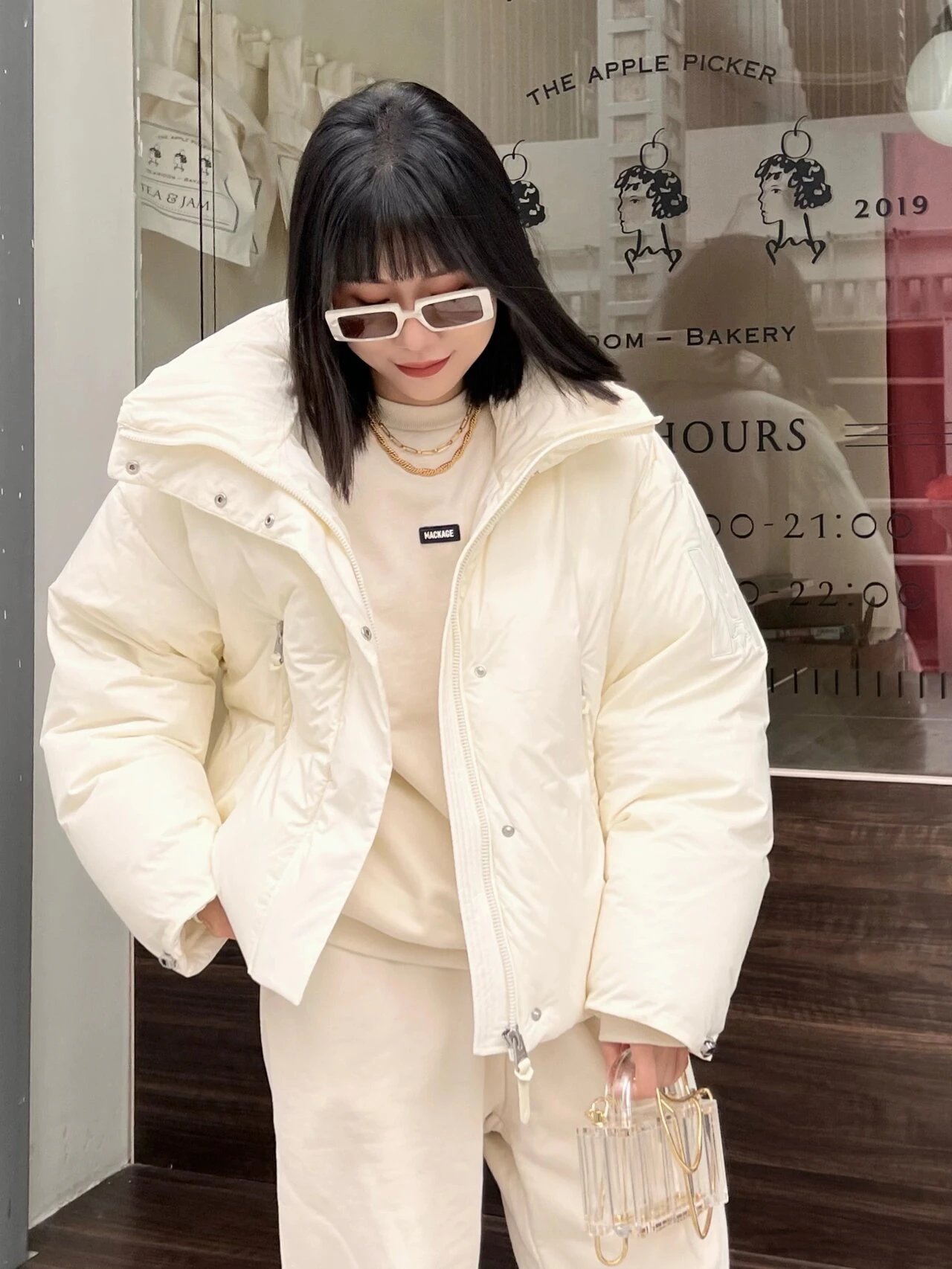 Item ID 8129 MACKAGE-2023S Cloud Series -90 Velvet - Stand up Down Jacket - Breadco