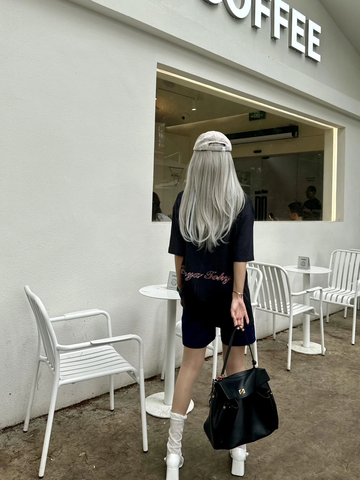 Item ID 8280 Balenc1aga- Paris -2024ss- Tokyo Ginza only - Tower print short sleeve