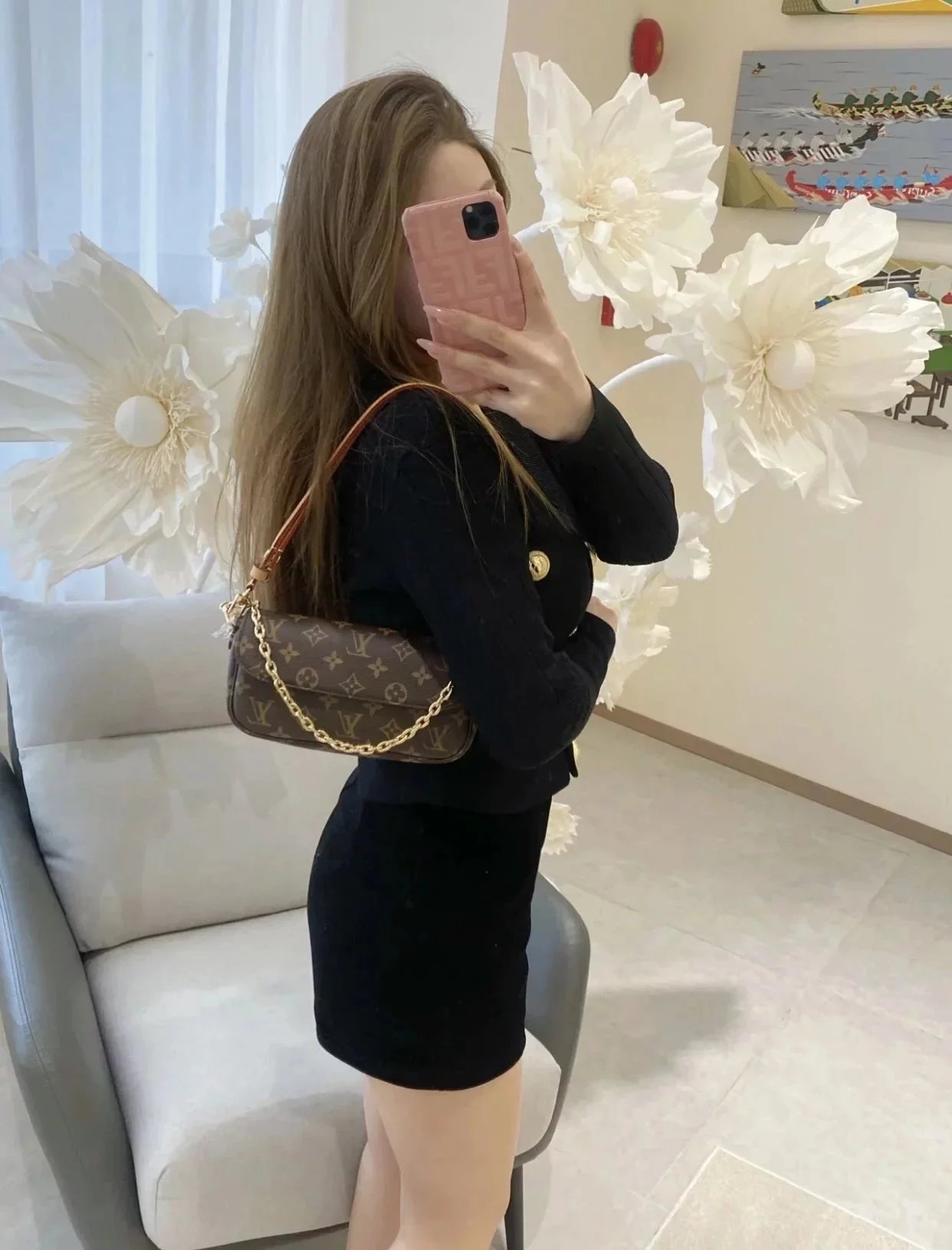 Item ID 8431 Advanced Customization - Wallet On Main IV Handbag - Underarm Bag - Ch