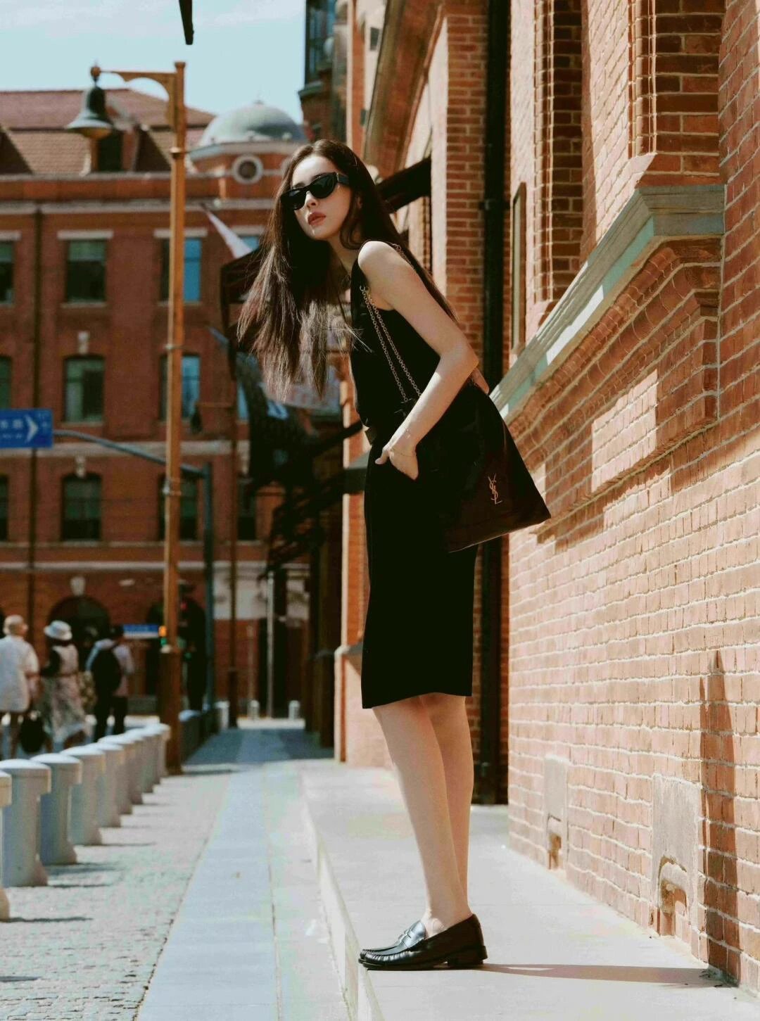 Item ID 8511 Tevs-Saint-Laurent-YSL-Jamie-4_3- lambskin tote bag - Large garbage ba