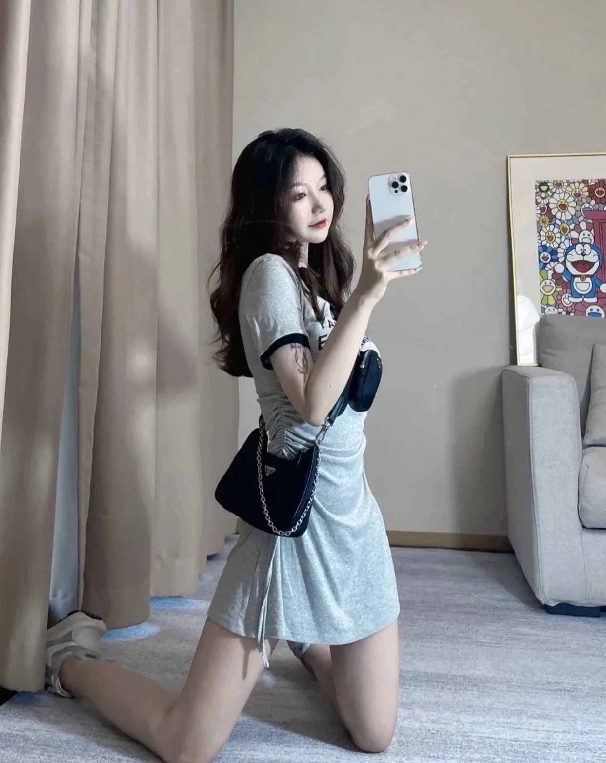 Item ID 8507 Prad- Prada -Re-nylon series - 3 in 1 women's bag - Miss Re-Edition200