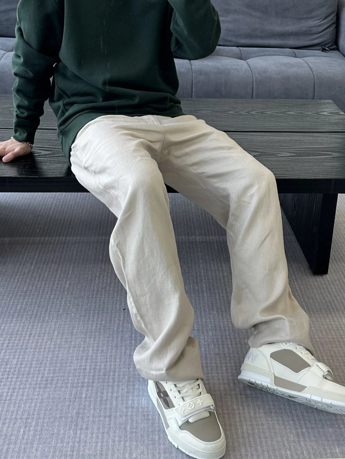 Item ID 8361 Zegn@- Johnny's 2024-s-100% linen - lightweight and breathable - Japan