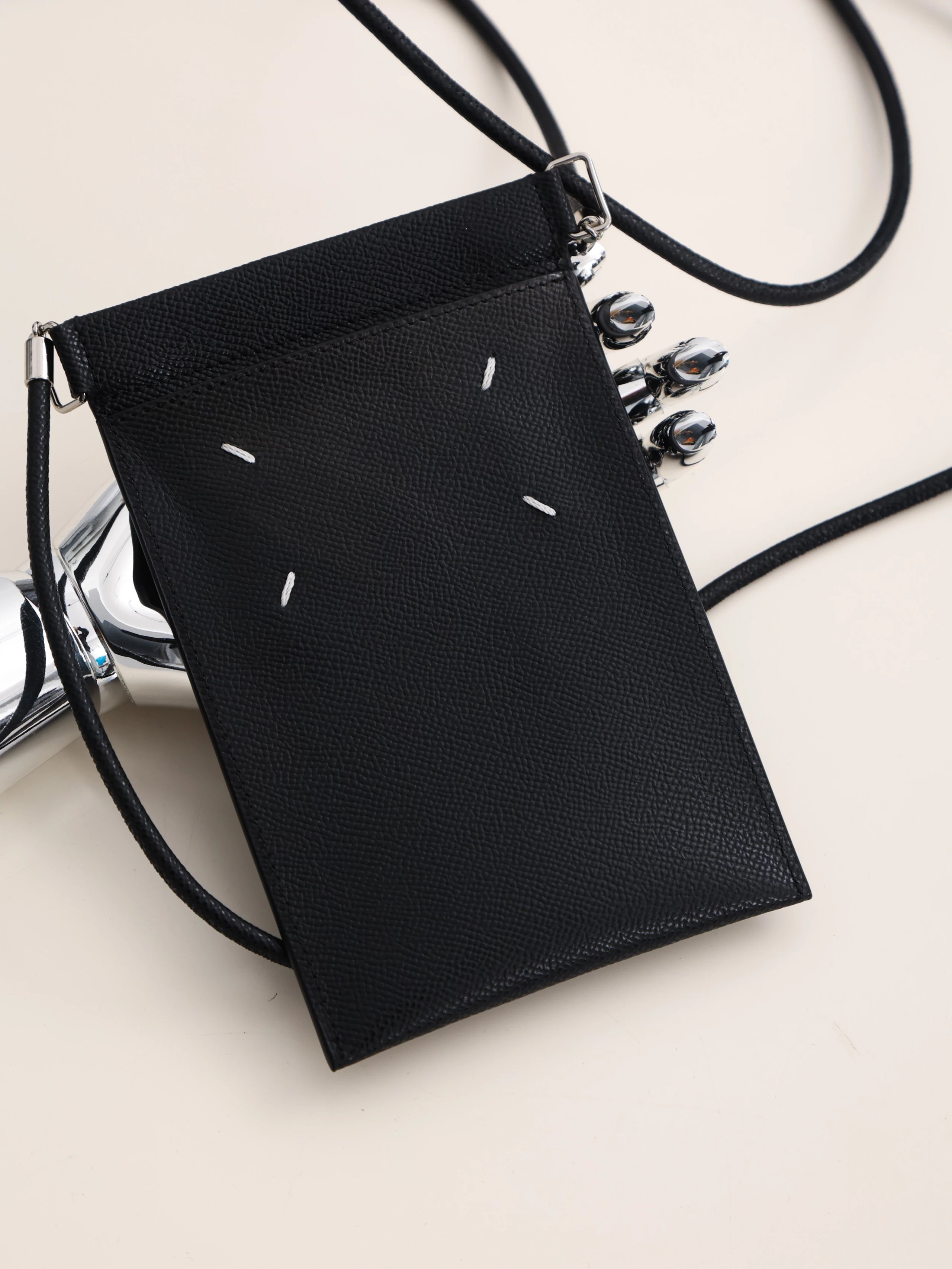 Item ID 8497 Maison-M@rgiela- Majira - Classic four-line mobile phone bag - Made of