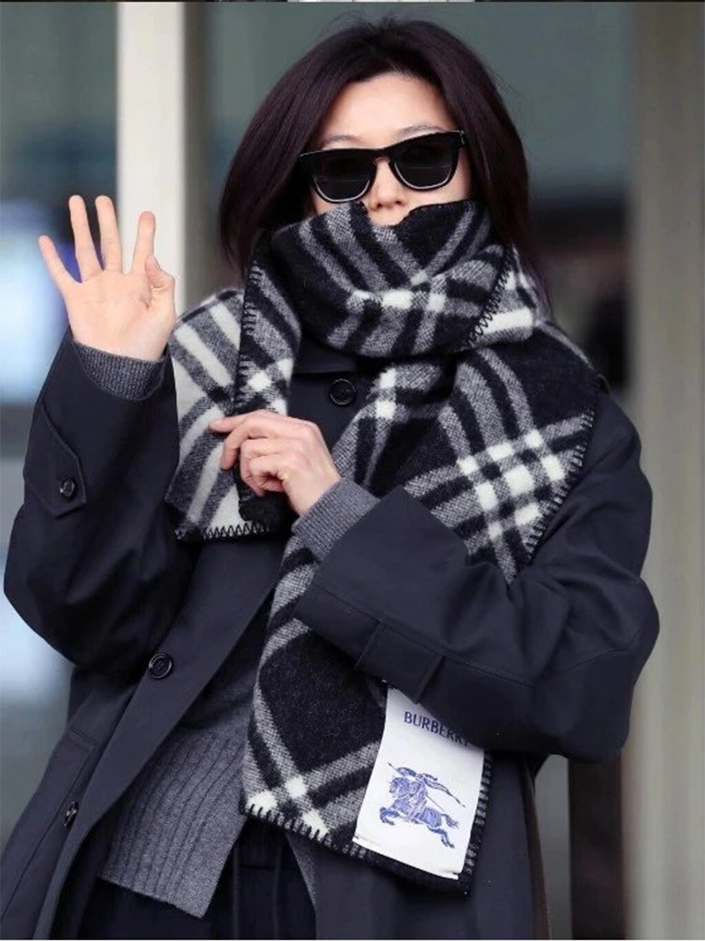 Item ID 8526 Burberr＊-BBR-2024FW New style - twill wool scarf -100% Australian wool