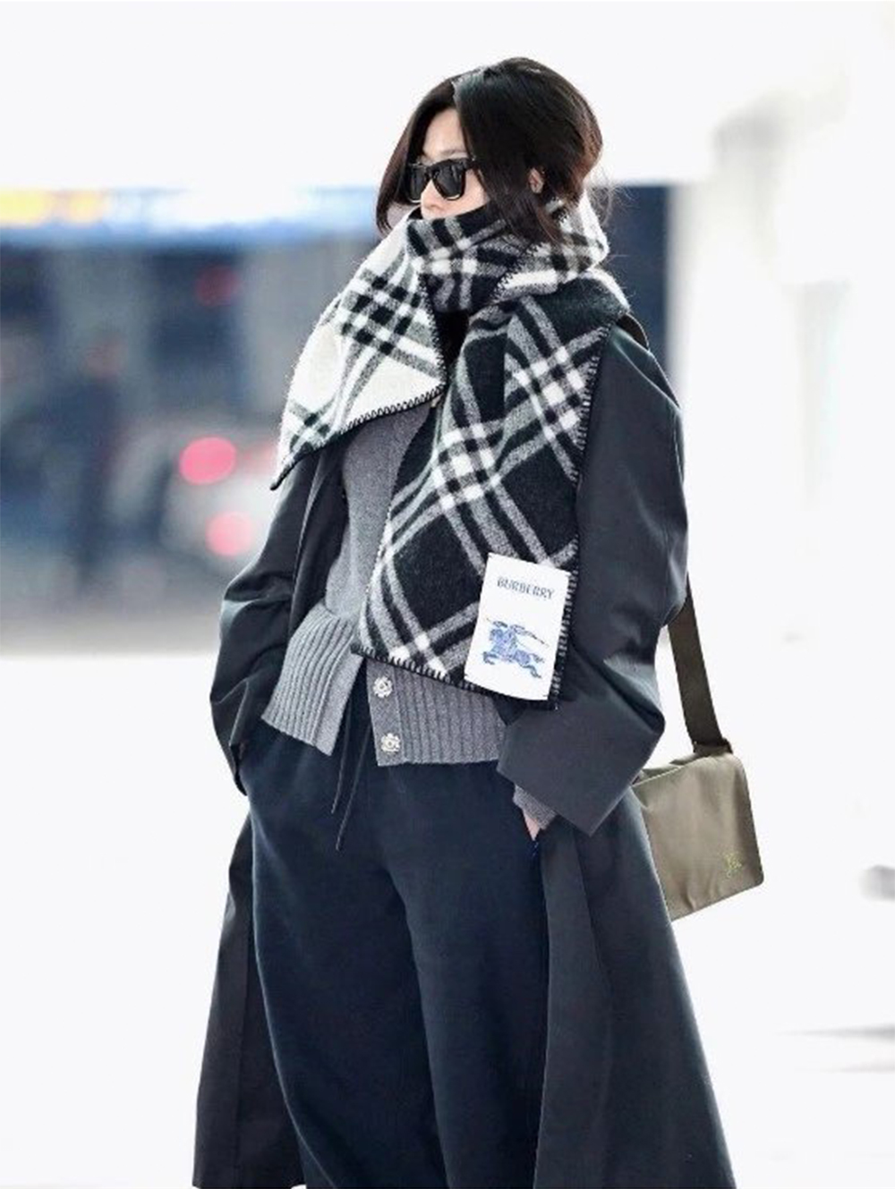 Item ID 8526 Burberr＊-BBR-2024FW New style - twill wool scarf -100% Australian wool