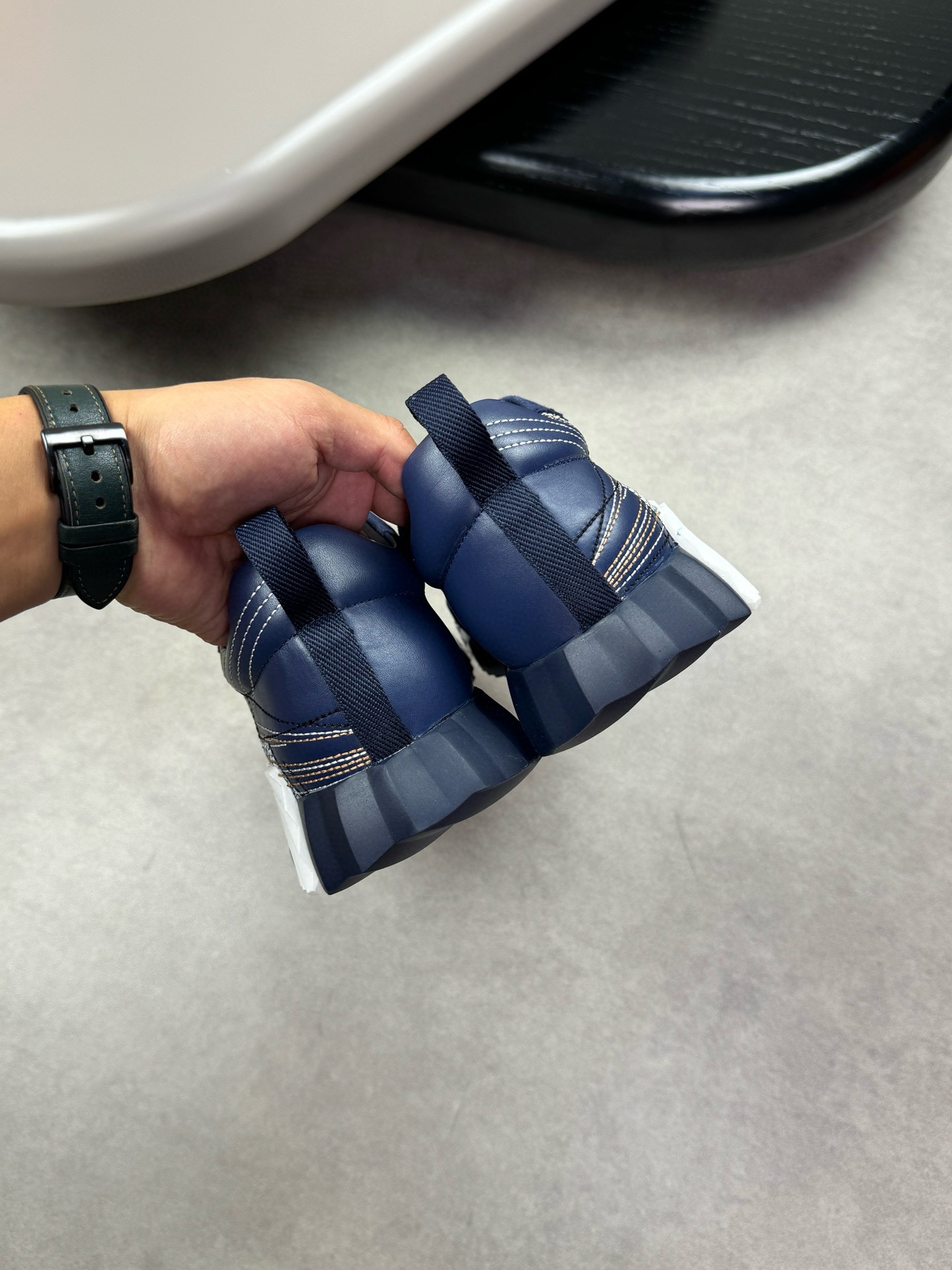 爱马仕反绒皮鞋4色