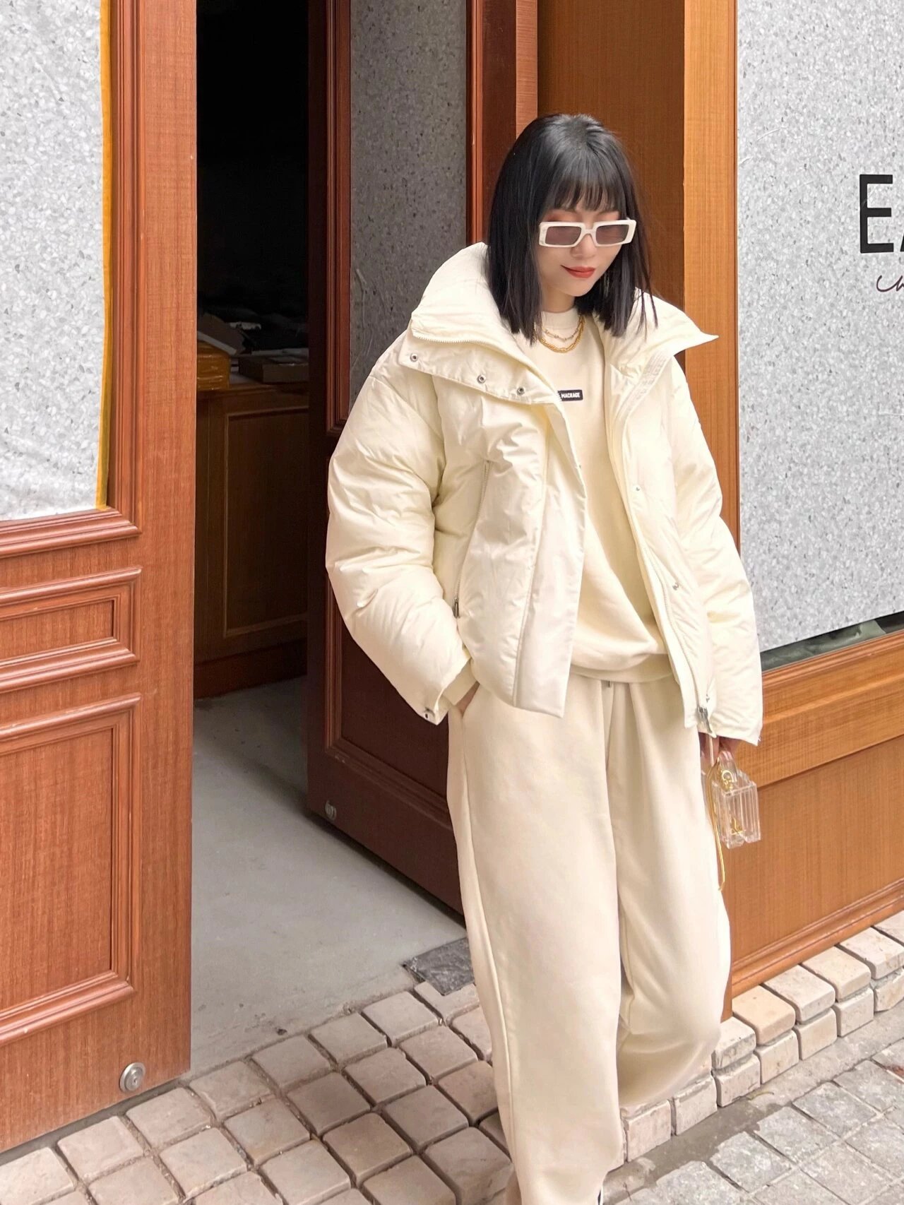 Item ID 8129 MACKAGE-2023S Cloud Series -90 Velvet - Stand up Down Jacket - Breadco