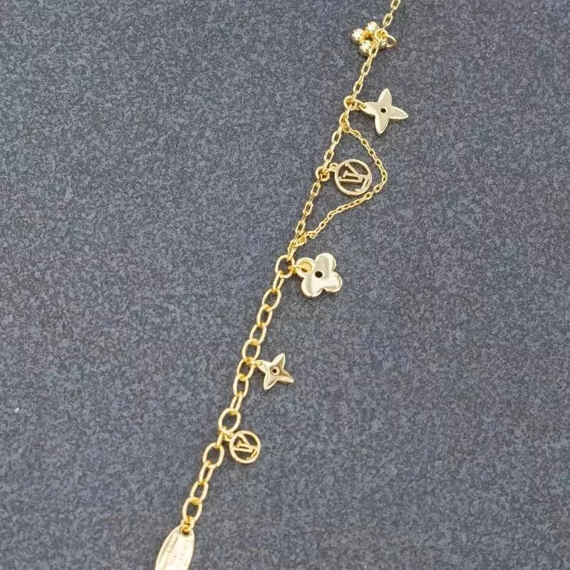 Item ID 8368 Advanced customization - floral bracelet - gold plated bracelet - Adju