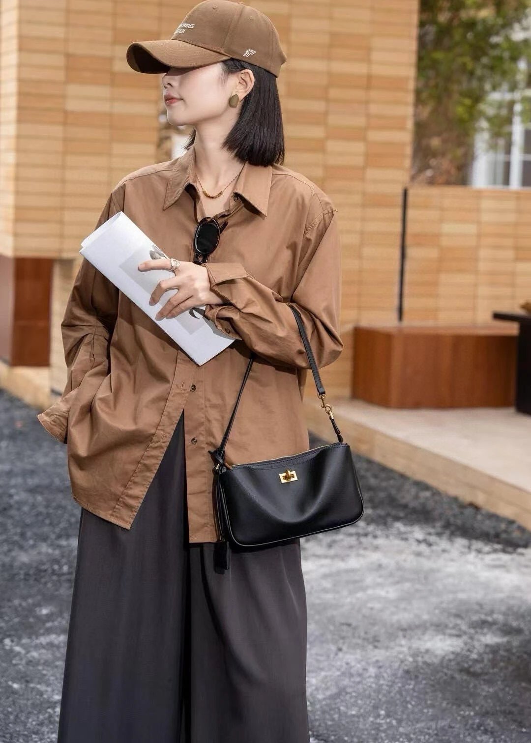 Item ID 8451 Balenc1aga Paris-2024s Redeo Series - Small Mahjong Bag - Imported Hea