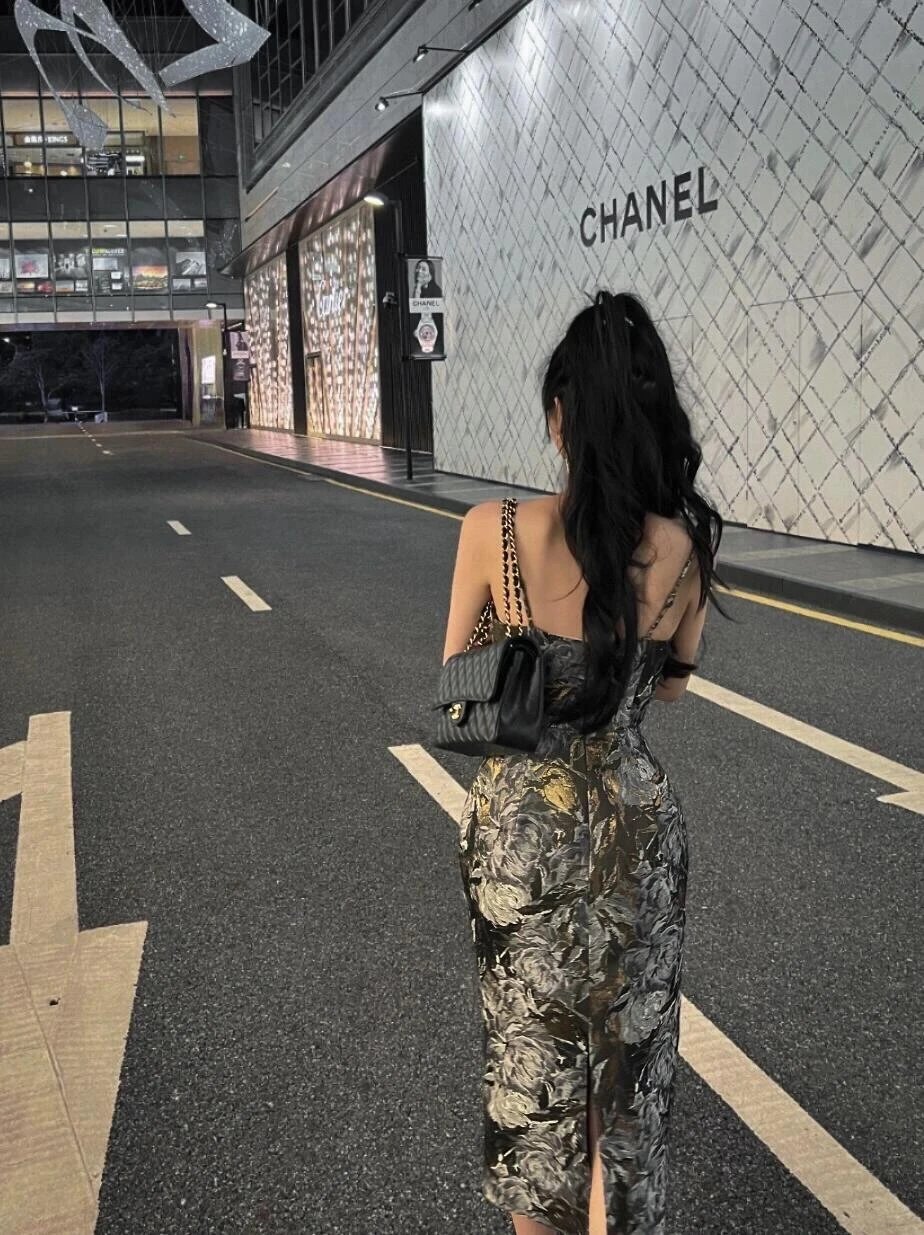 Item ID 8455 Chane1- Fragrant grandma -Classic-Flap-CF- medium size - Classic diamo