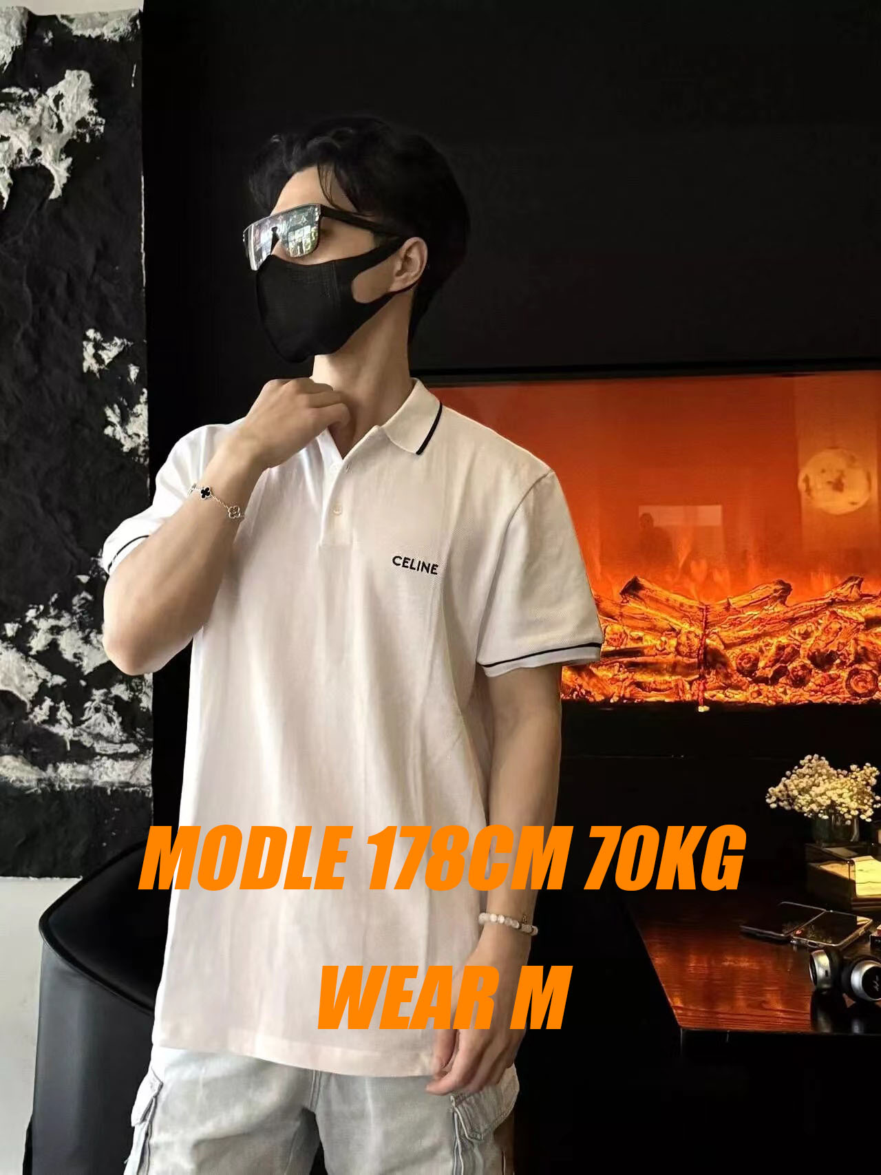 thtCthtthtethtlithtnthte embroidered polo