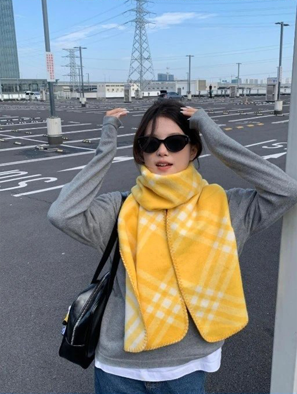 Item ID 8526 Burberr＊-BBR-2024FW New style - twill wool scarf -100% Australian wool