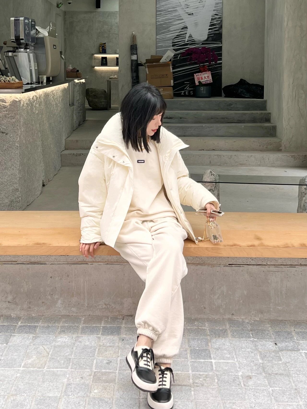 Item ID 8129 MACKAGE-2023S Cloud Series -90 Velvet - Stand up Down Jacket - Breadco