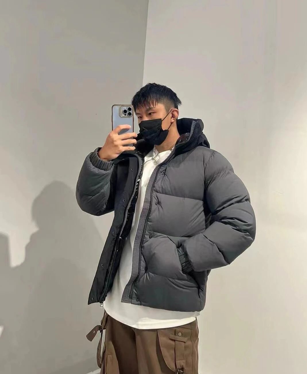 Item ID 8136 Strongest Down Jacket-M0NCLR-Mouth-2022FW Madeira Down Jacket -90% Goo