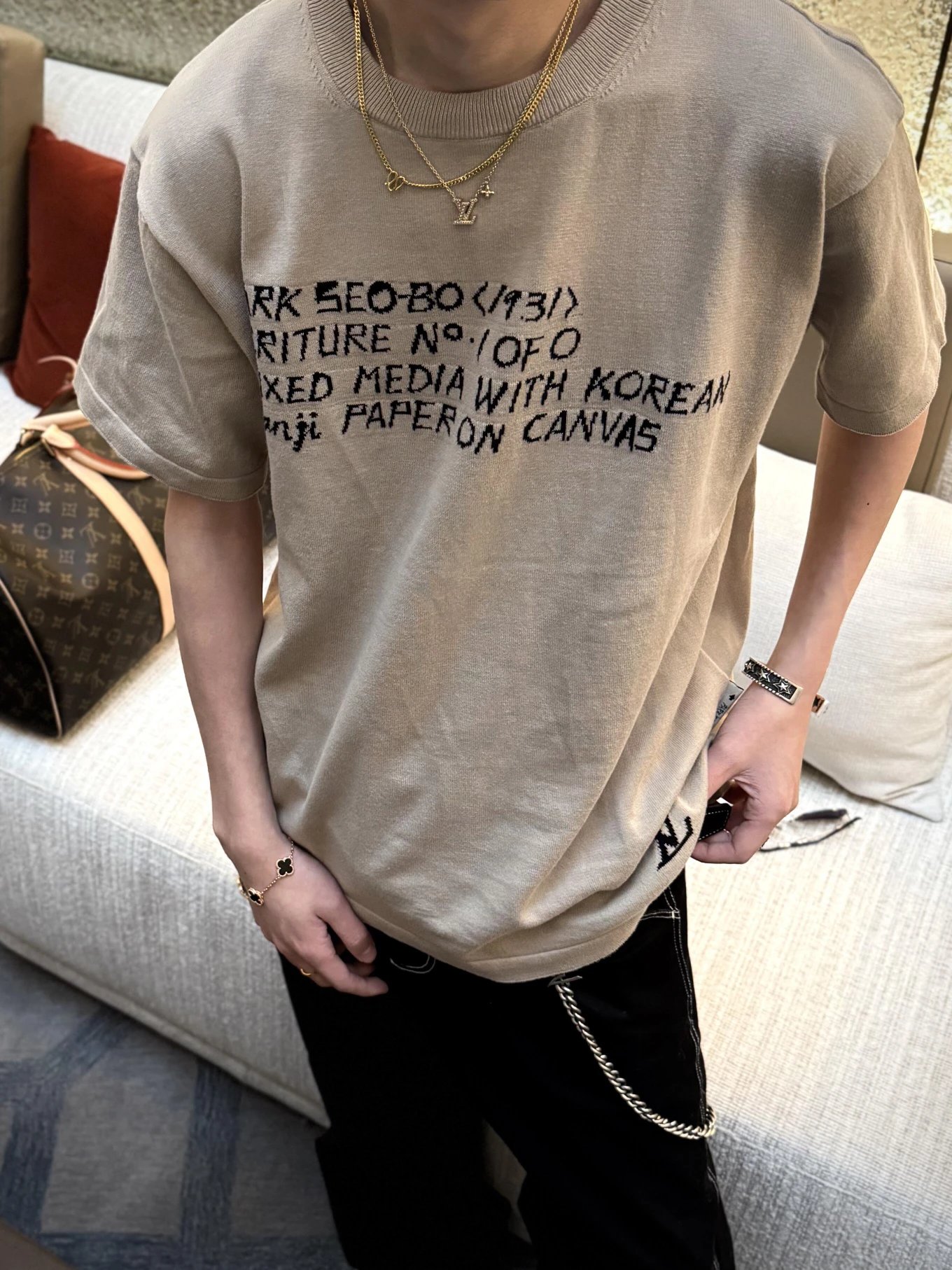 Item ID 8272 Advanced Customization -2025SS - Old Money Wind -1931 Knitted Short Sl