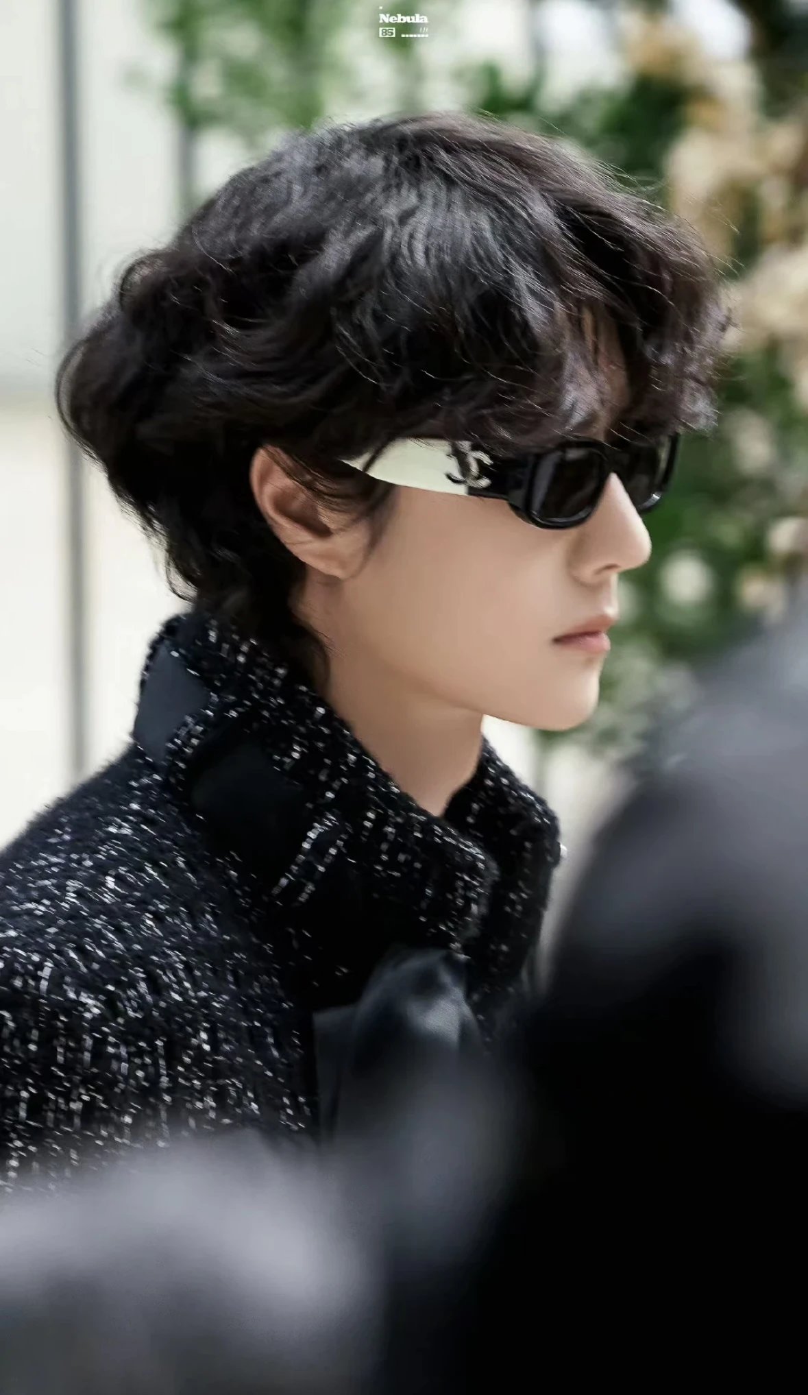 Item ID 8415 Xiaoxiang 5525 Glasses _Adjustable Degree_ Leg Logo Irregular Sunglass