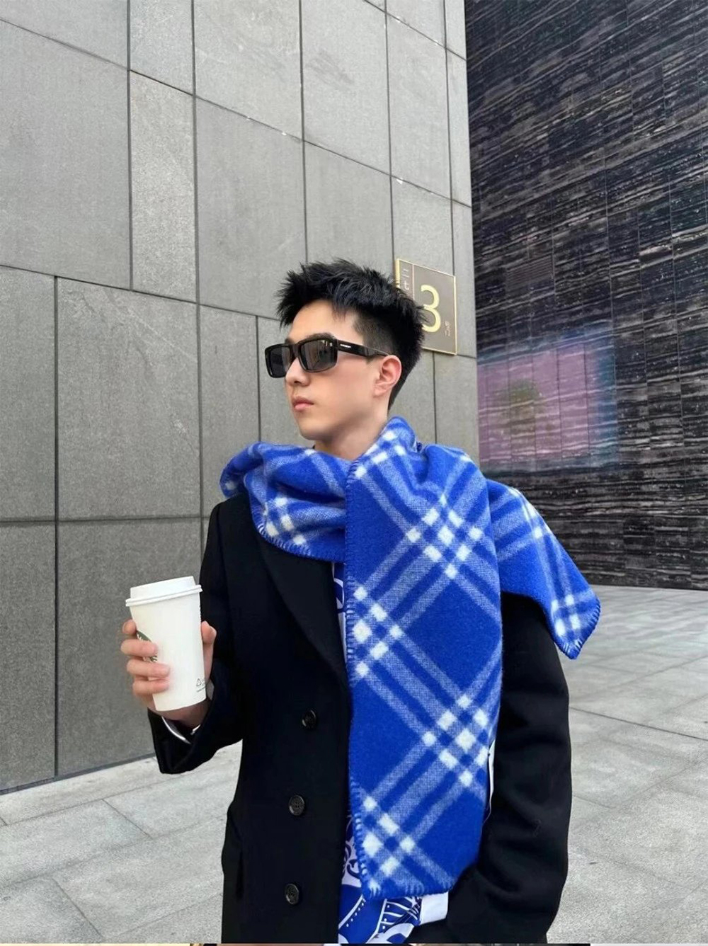 Item ID 8526 Burberr＊-BBR-2024FW New style - twill wool scarf -100% Australian wool