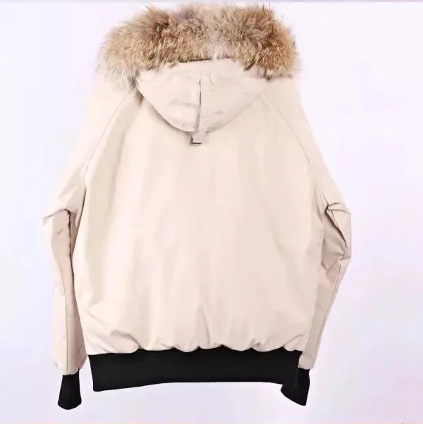 Item ID 8115 Goose brand -01 Expedition short down jacket -( Original wolf hair - F