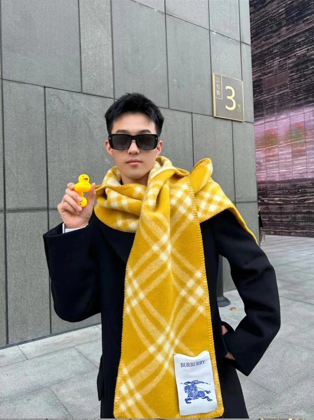 Item ID 8526 Burberr＊-BBR-2024FW New style - twill wool scarf -100% Australian wool